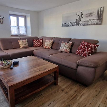 Ferienwohnung Alpenhirsch 슈방가우 외부 사진