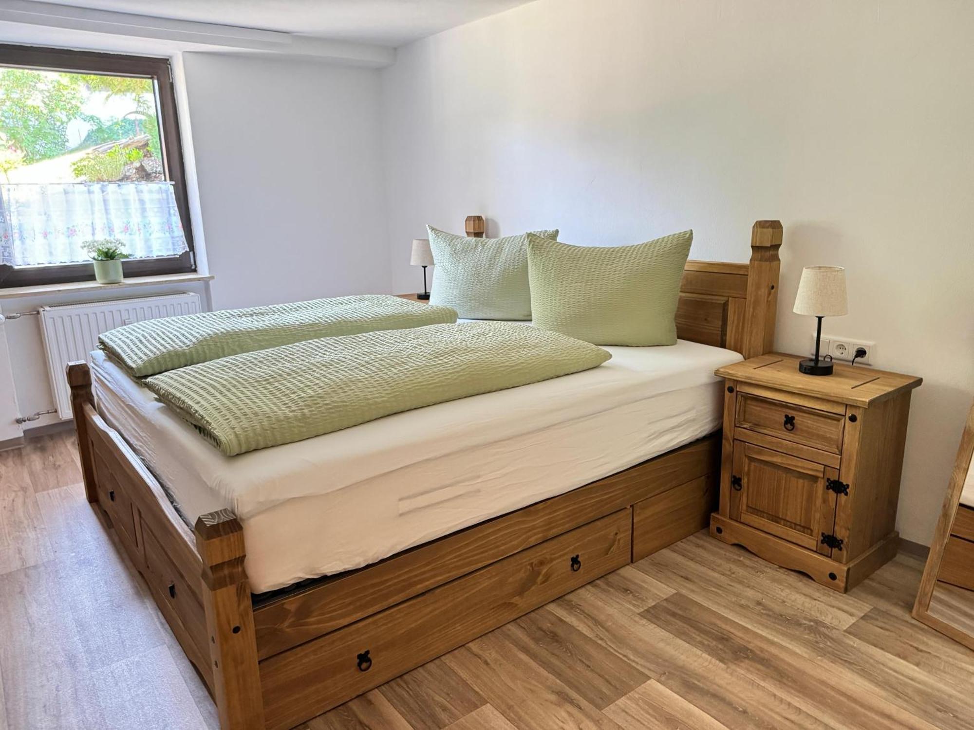 Ferienwohnung Alpenhirsch 슈방가우 외부 사진