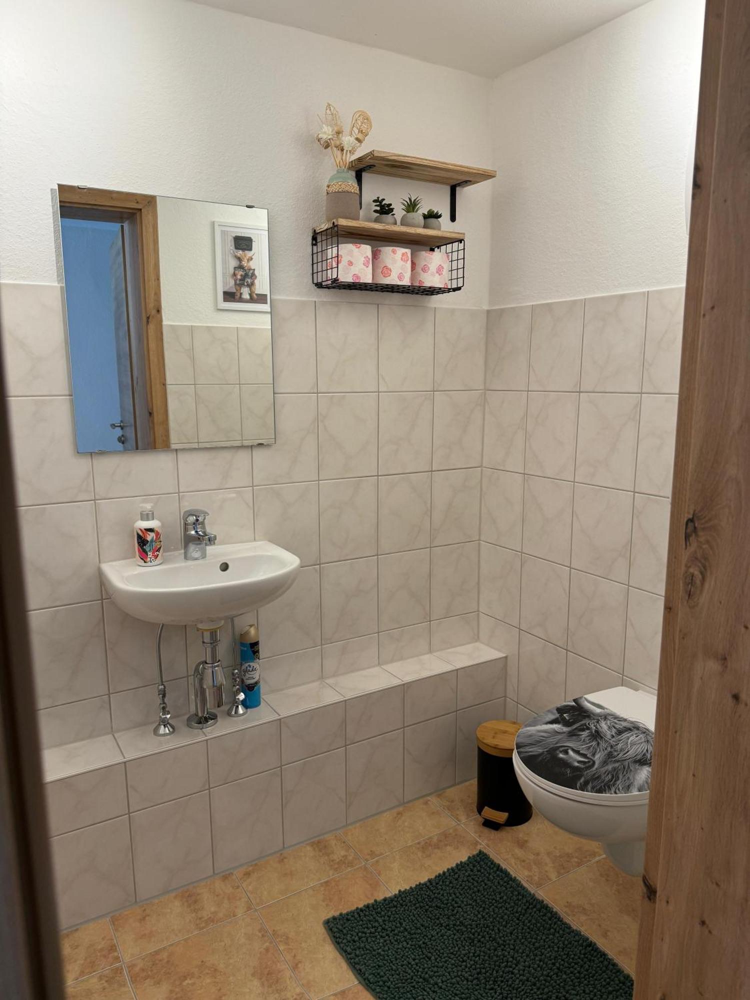 Ferienwohnung Alpenhirsch 슈방가우 외부 사진