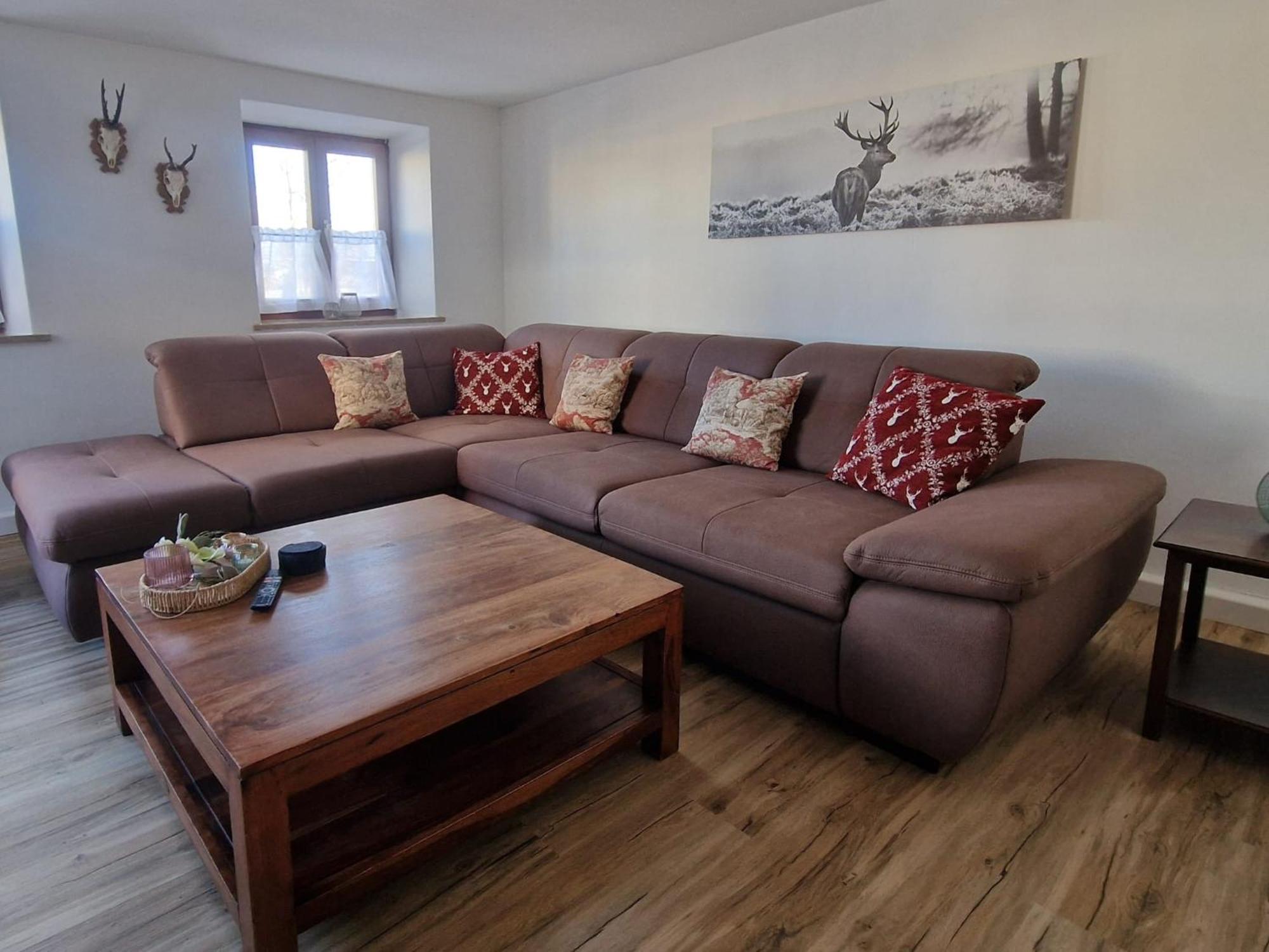 Ferienwohnung Alpenhirsch 슈방가우 외부 사진